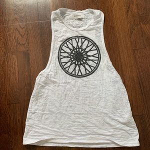 soulcycle Tops - Like New SoulCycle Find Your Soul Wheel Tank Top M soulcycle Tops - Like New SoulCycle Find Your Soul Wheel Tank Top M